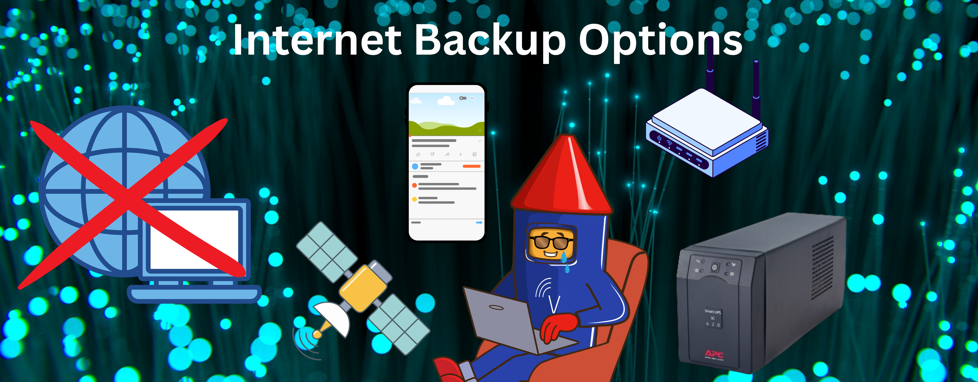 What Happens If Your Internet Goes Down? Home Backup Options Explained
