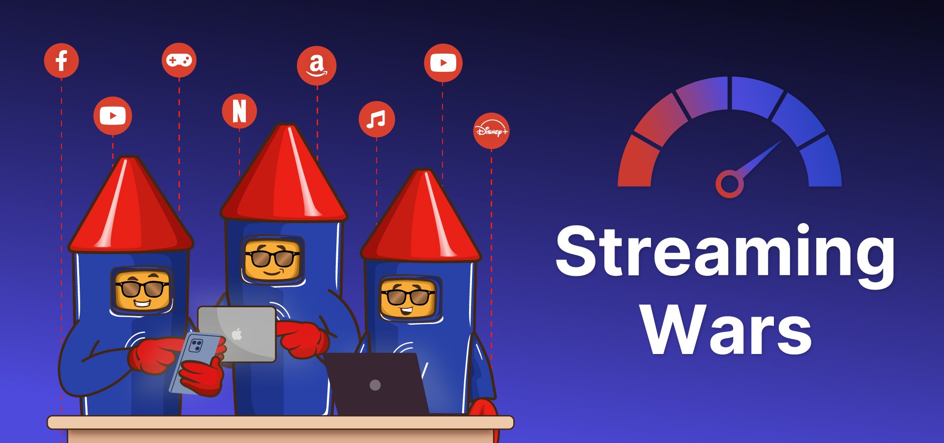 Streaming Wars - Blog Post Banner